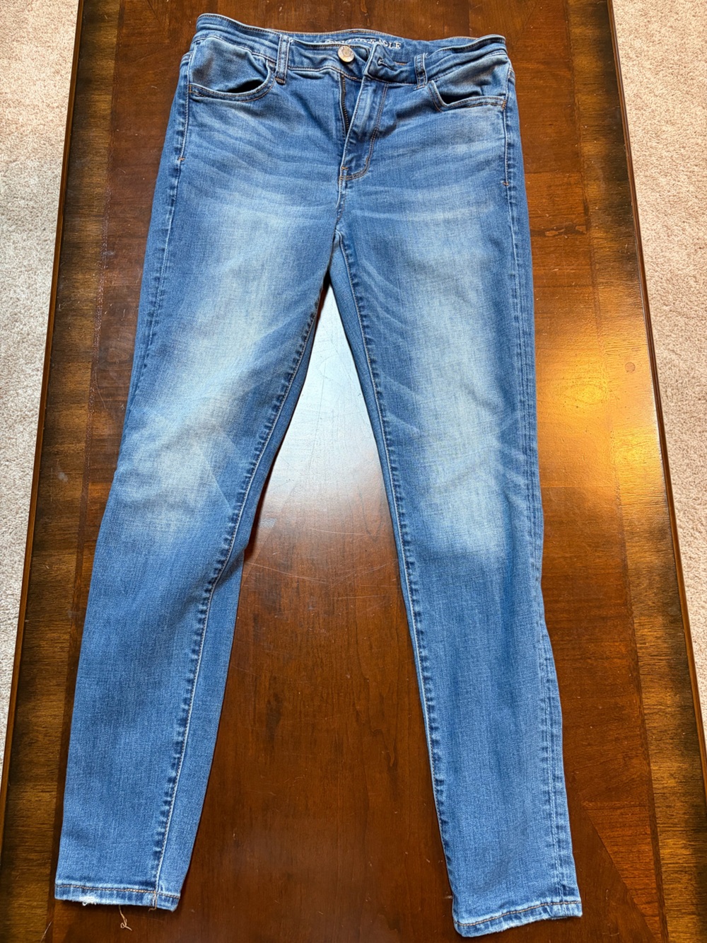 American Eagle Outfitters Light Blue Skinny Jeans